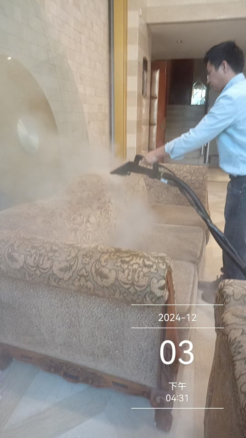 酒店沙发高温蒸汽清洗